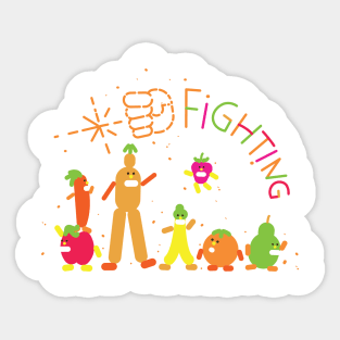 Fighting! Sticker